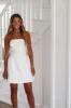 Cocktails on Me Mini Dress - Cream sold by Hazel & Olive