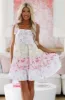 Floral Color Block Mini Dress - Multi sold by Hazel & Olive