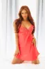 Satin Slip Dress - Red (FINAL SALE) sold by Hazel & Olive