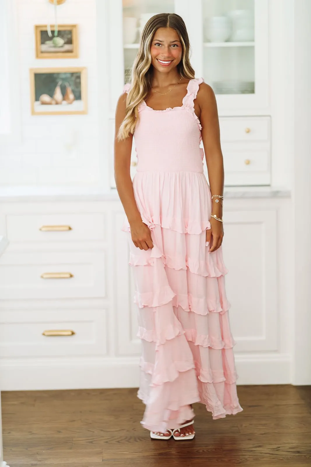 Slice of Heaven Maxi Dress - Pink sold by Hazel & Olive product image thumbnail 2