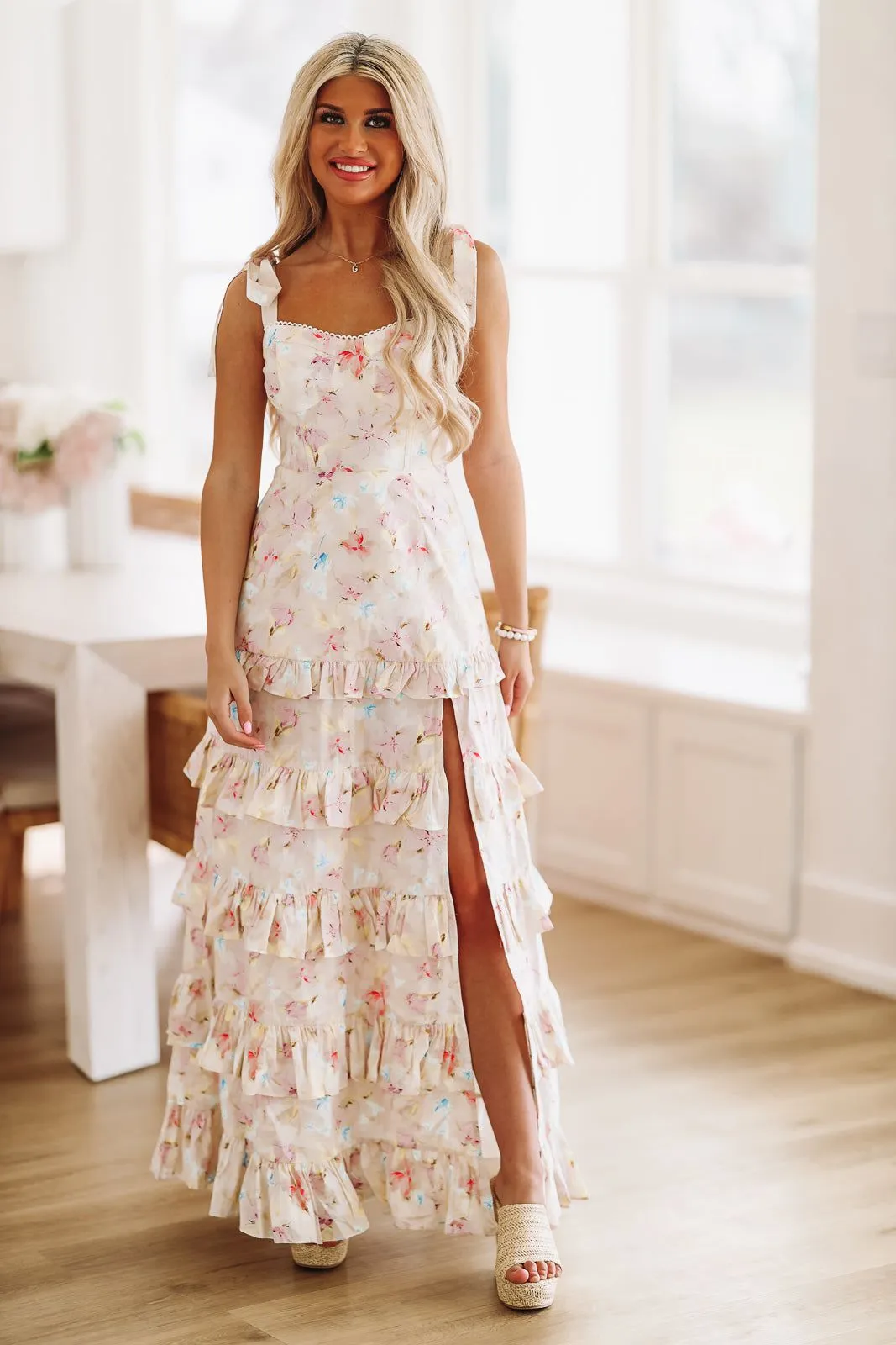 My Sweetheart Maxi Dress - Pink sold by Hazel & Olive product image thumbnail 2