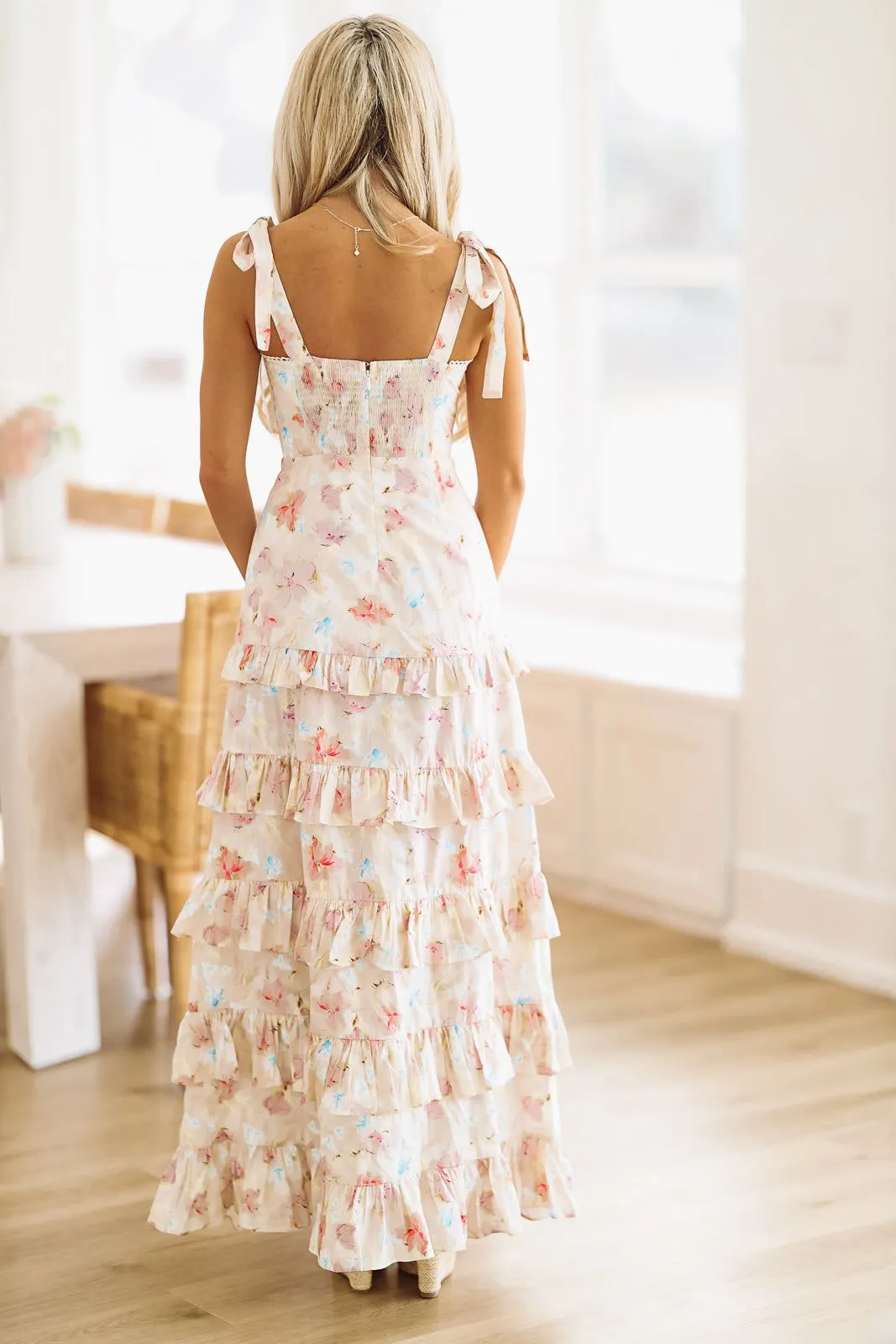 My Sweetheart Maxi Dress - Pink sold by Hazel & Olive product image thumbnail 4