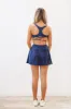Lace Me Up Sports Bra - Navy sold by Hazel & Olive