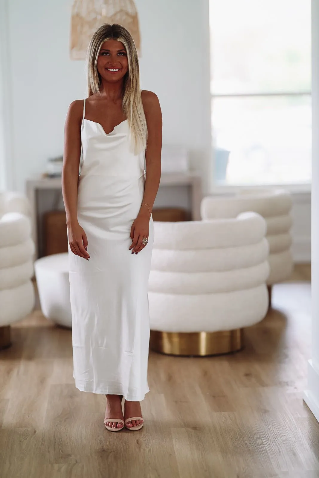 Back To Love Maxi Dress - Cream sold by Hazel & Olive product image thumbnail 3