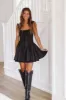 Sparks Fly Mini Dress - Black sold by Hazel & Olive