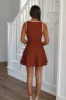 Urban Chic Sweater Dress - Mocha Rust sold by Hazel & Olive