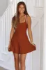 Urban Chic Sweater Dress - Mocha Rust sold by Hazel & Olive