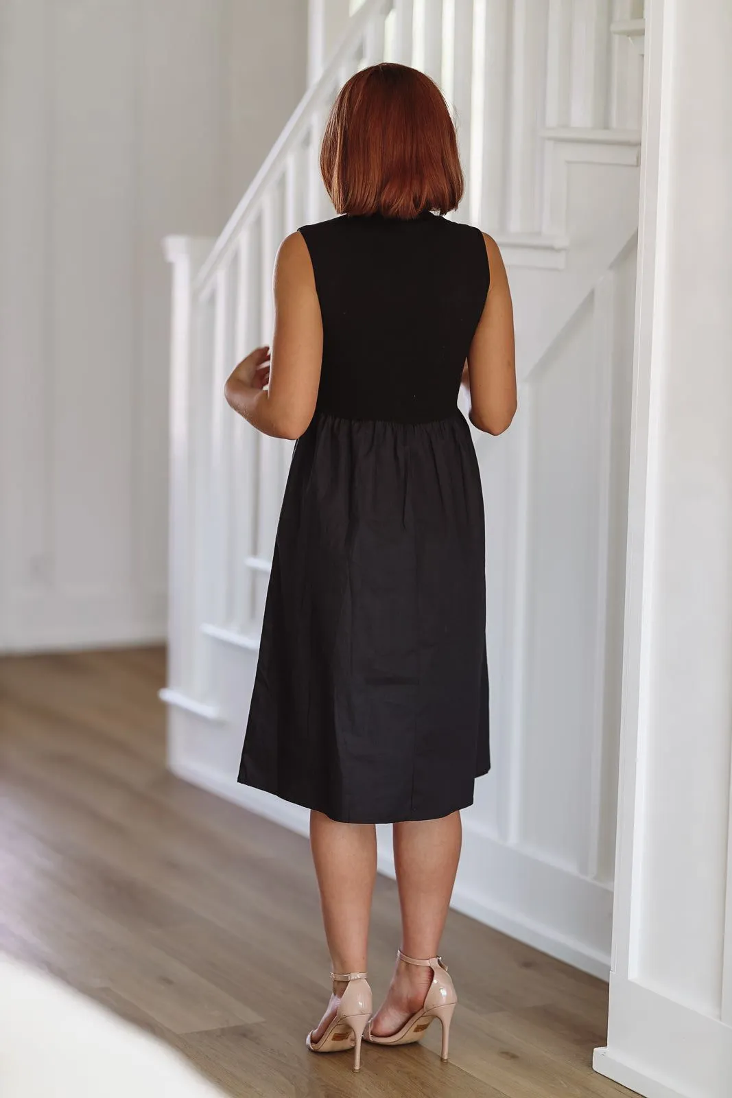 My Partner Midi Dress - Black (FINAL SALE) sold by Hazel & Olive product image thumbnail 2