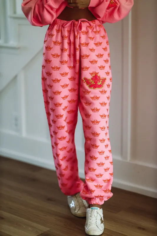 Boys Lie Not Your Puppet Kimmy Pant - Pink made by Hazel & Olive