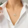 Let Me Sparkle Bubble Letter Necklace - Gold sold by Hazel & Olive