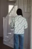 Always Loved Quilted Jacket - Blue sold by Hazel & Olive