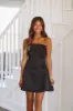 What a Moment Mini Dress - Black sold by Hazel & Olive