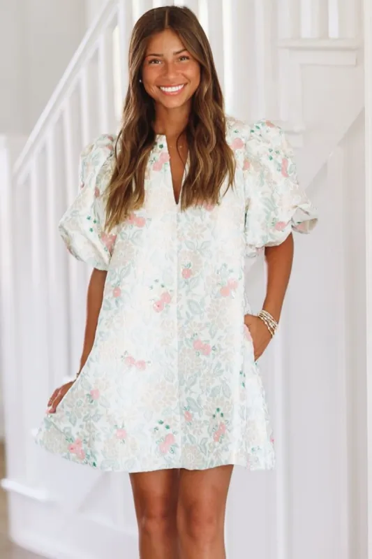 Blaire Mini Dress - Sage Mint sold by Hazel & Olive