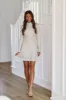 Last Call Mini Dress - Cream sold by Hazel & Olive