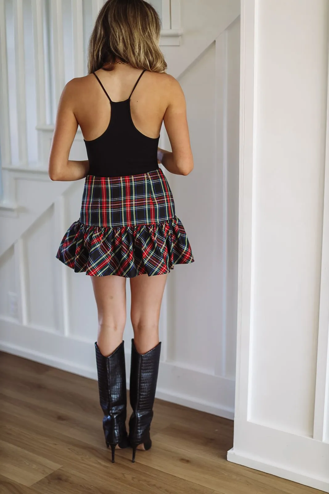 No Regrets Mini Skirt - Black sold by Hazel & Olive product image thumbnail 3