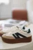 Walkin' Pretty Tennis Shoes - Taupe and Green sold by Hazel & Olive