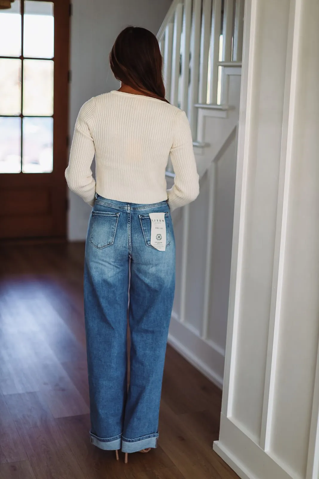 Call From Fall Crop Top - Cream sold by Hazel & Olive product image thumbnail 3