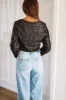 Let's Go To NY Crop Top - Black sold by Hazel & Olive