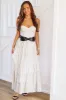 Set on Forever Maxi Dress - Silver sold by Hazel & Olive