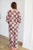 Martini Moments Pajama Pants - Pink and Brown sold by Hazel & Olive