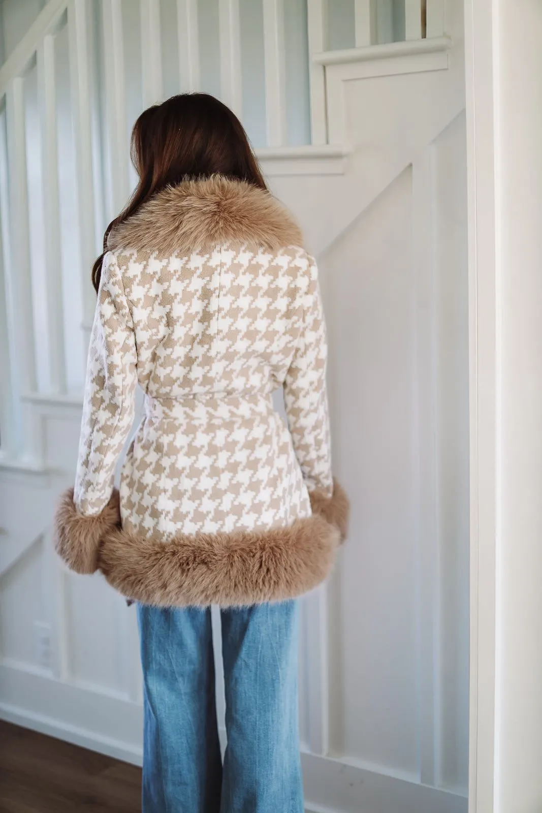 Exceptionally Chic Wool Coat - Cream sold by Hazel & Olive product image thumbnail 4