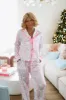 Fancy Me Pant and Top Pajama Set - Pink and Blue sold by Hazel & Olive