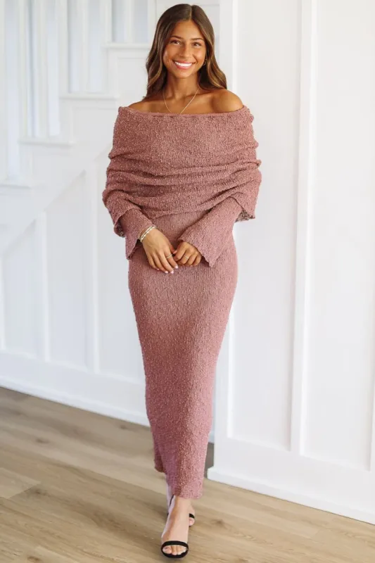 Been Busy Maxi Dress - Mauve sold by Hazel & Olive