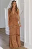 Glitz and Glam Maxi Gown - Copper sold by Hazel & Olive
