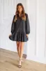 Got To Go Mini Dress - Black sold by Hazel & Olive