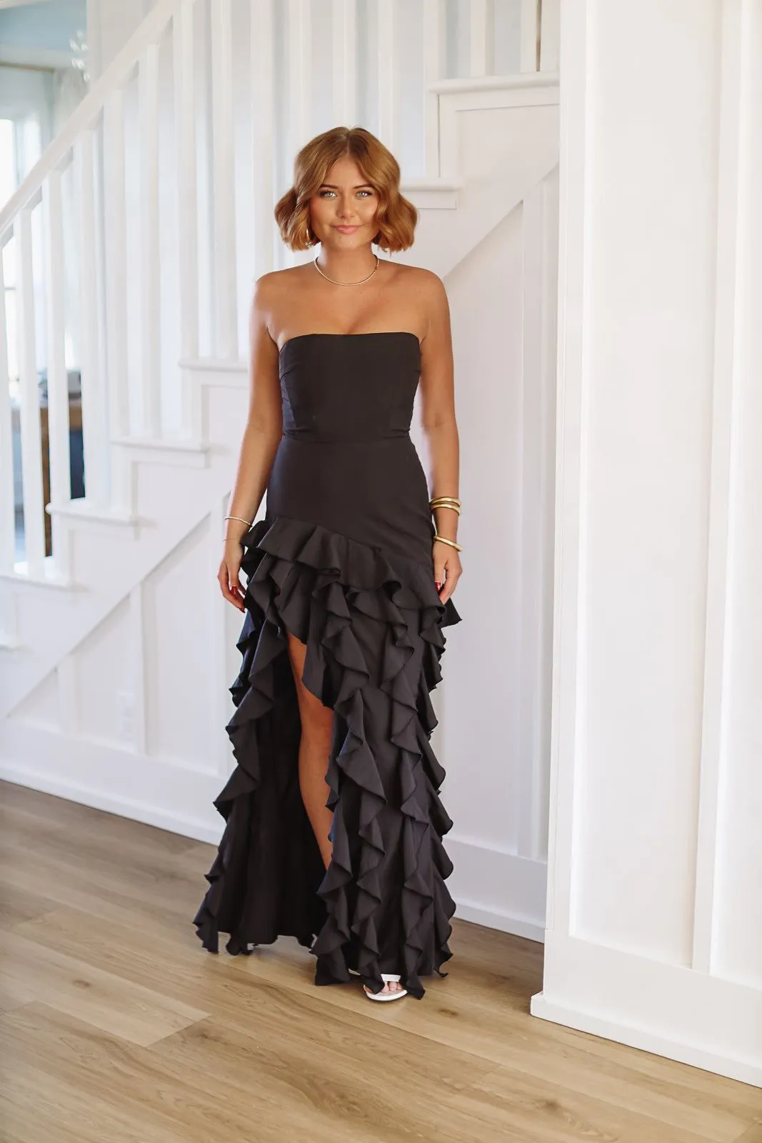 Midnight Moves Maxi Dress - Black sold by Hazel & Olive product image thumbnail 2