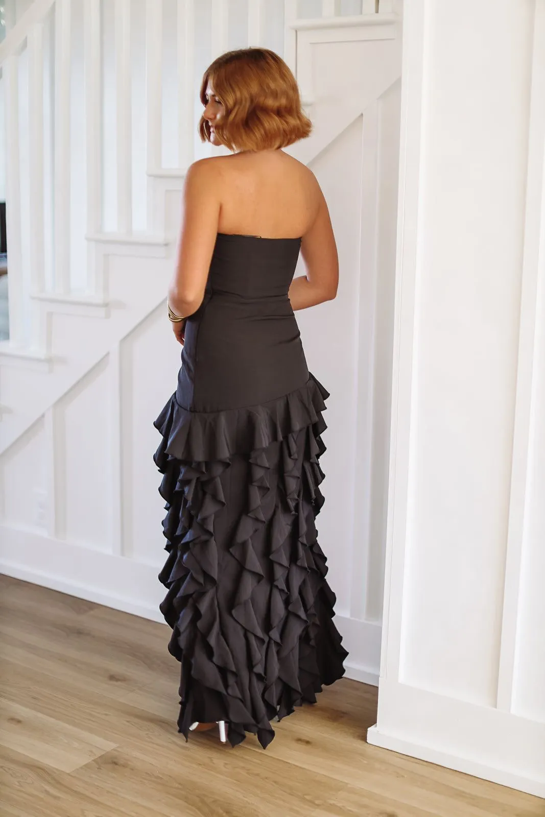 Midnight Moves Maxi Dress - Black sold by Hazel & Olive product image thumbnail 4