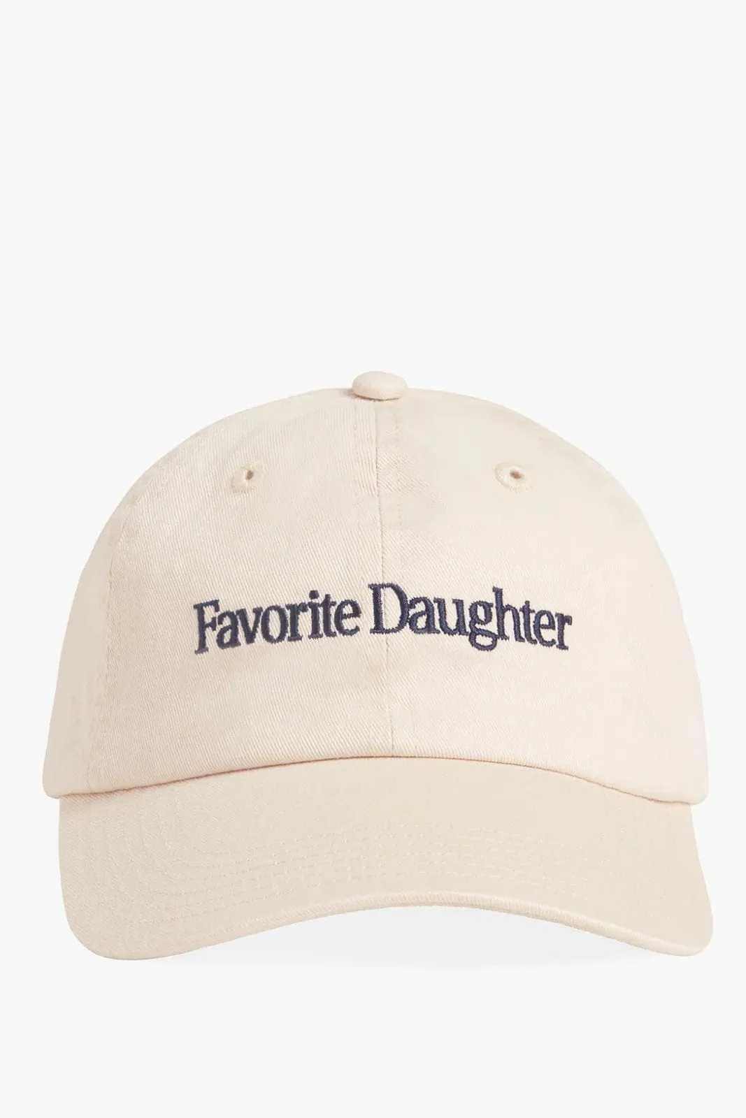 Favorite Daughter Classic Logo Baseball Hat -Khaki sold by Hazel & Olive