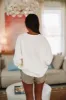 Bear That Cares Sweater - White sold by Hazel & Olive