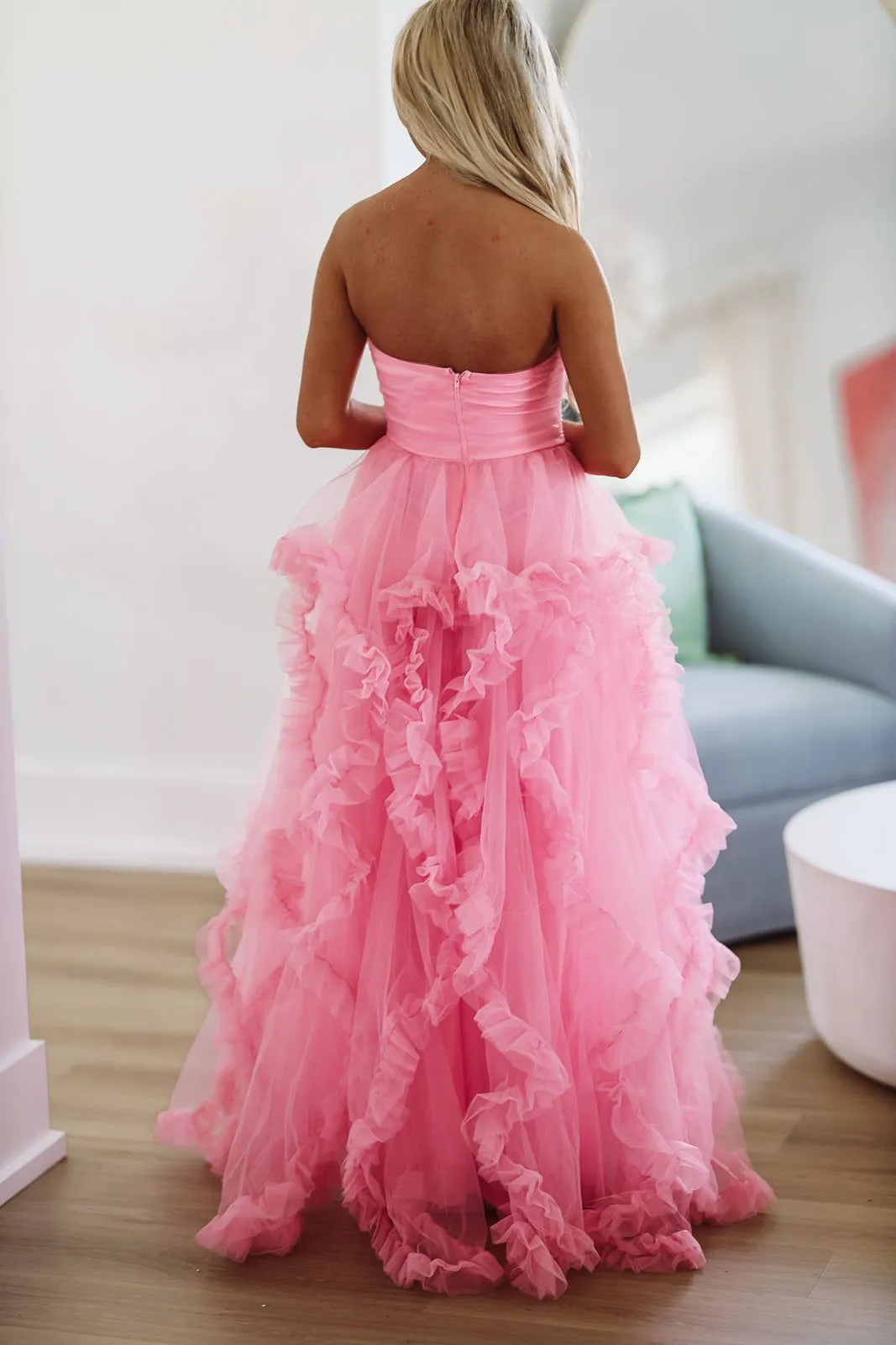 Wrapped up in Pink Maxi Gown - Pink sold by Hazel & Olive product image thumbnail 2