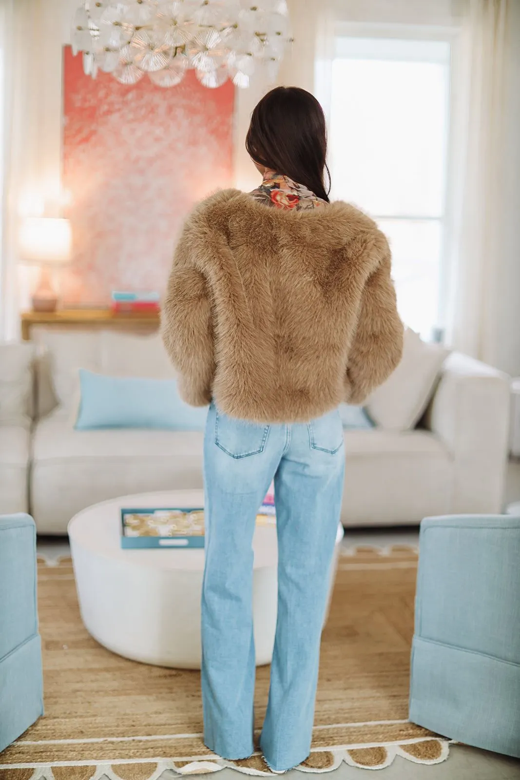 On DND Cropped Jacket - Taupe sold by Hazel & Olive product image thumbnail 3