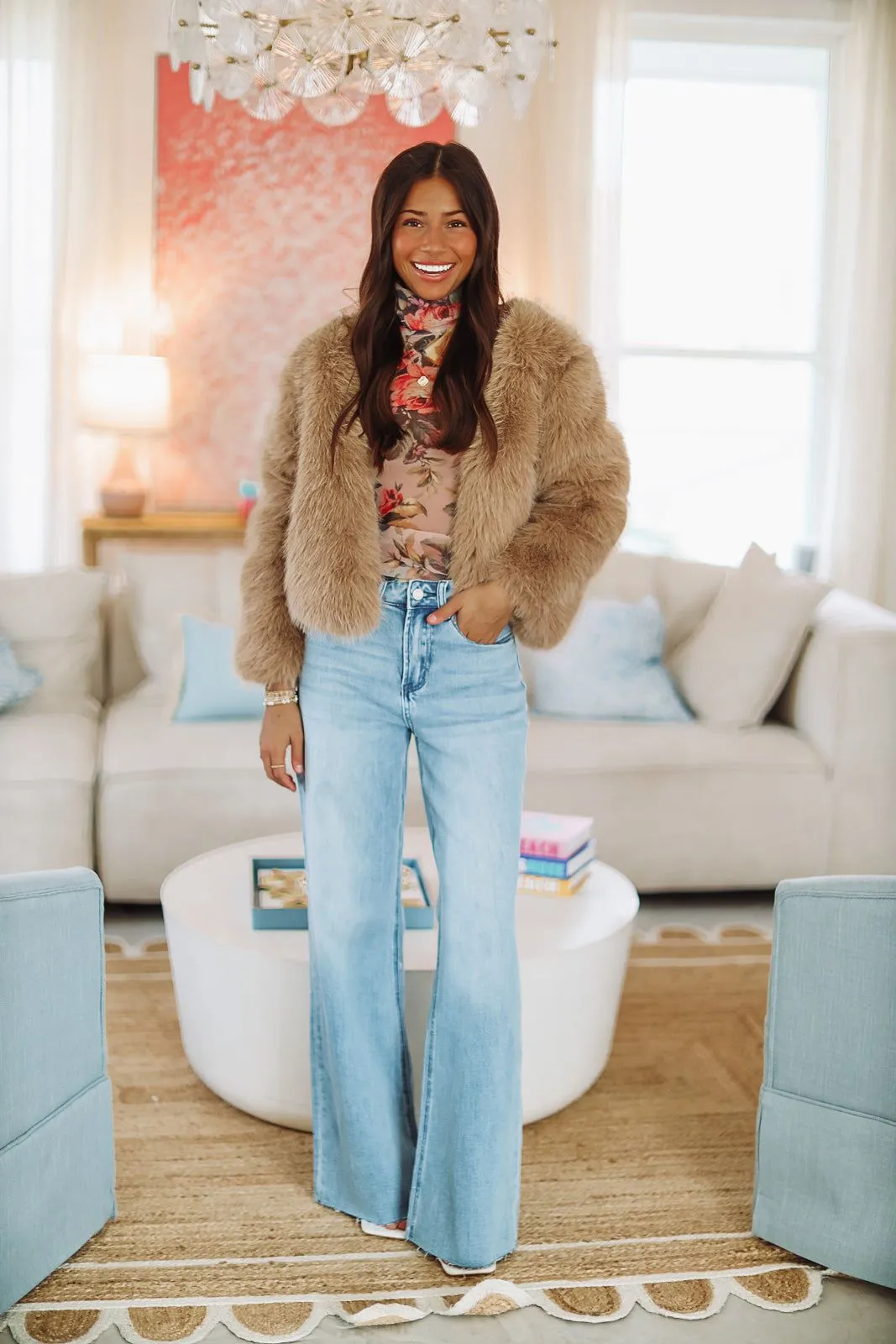 On DND Cropped Jacket - Taupe sold by Hazel & Olive product image thumbnail 2