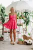 Ritzy Mini Dress - Pink sold by Hazel & Olive