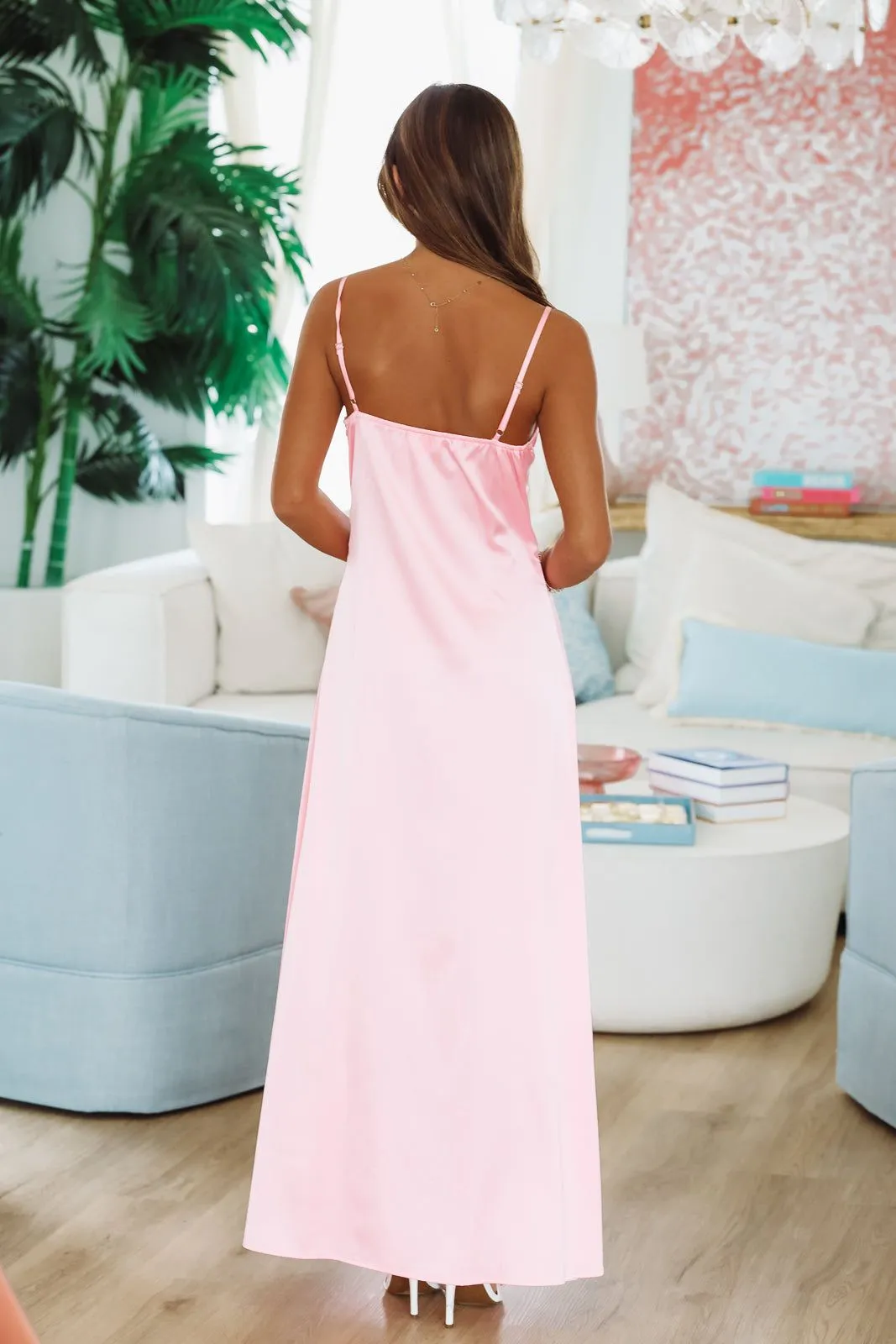 Sweet in Pink Maxi Dress - Pink sold by Hazel & Olive product image thumbnail 3