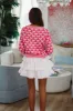 Full of Hearts Cardigan - Fuchsia sold by Hazel & Olive