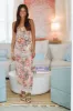 Waltz in the Garden Maxi Dress -  Light Pink sold by Hazel & Olive