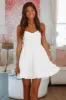 Ivory Colored Doves Mini Dress - Ivory White sold by Hazel & Olive