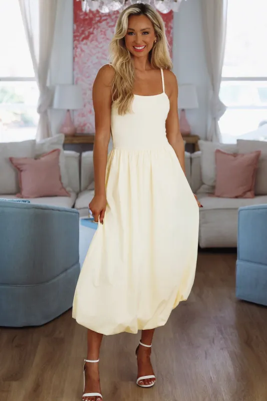 It's a Good Day Maxi Dress - Yellow sold by Hazel & Olive