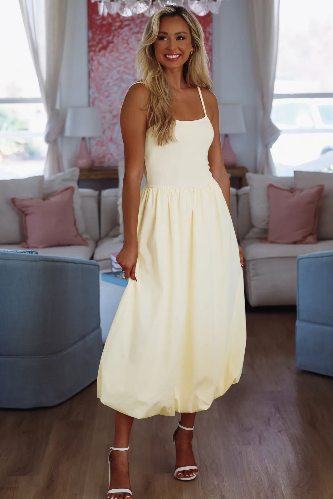 It's a Good Day Maxi Dress - Yellow sold by Hazel & Olive product image thumbnail 5