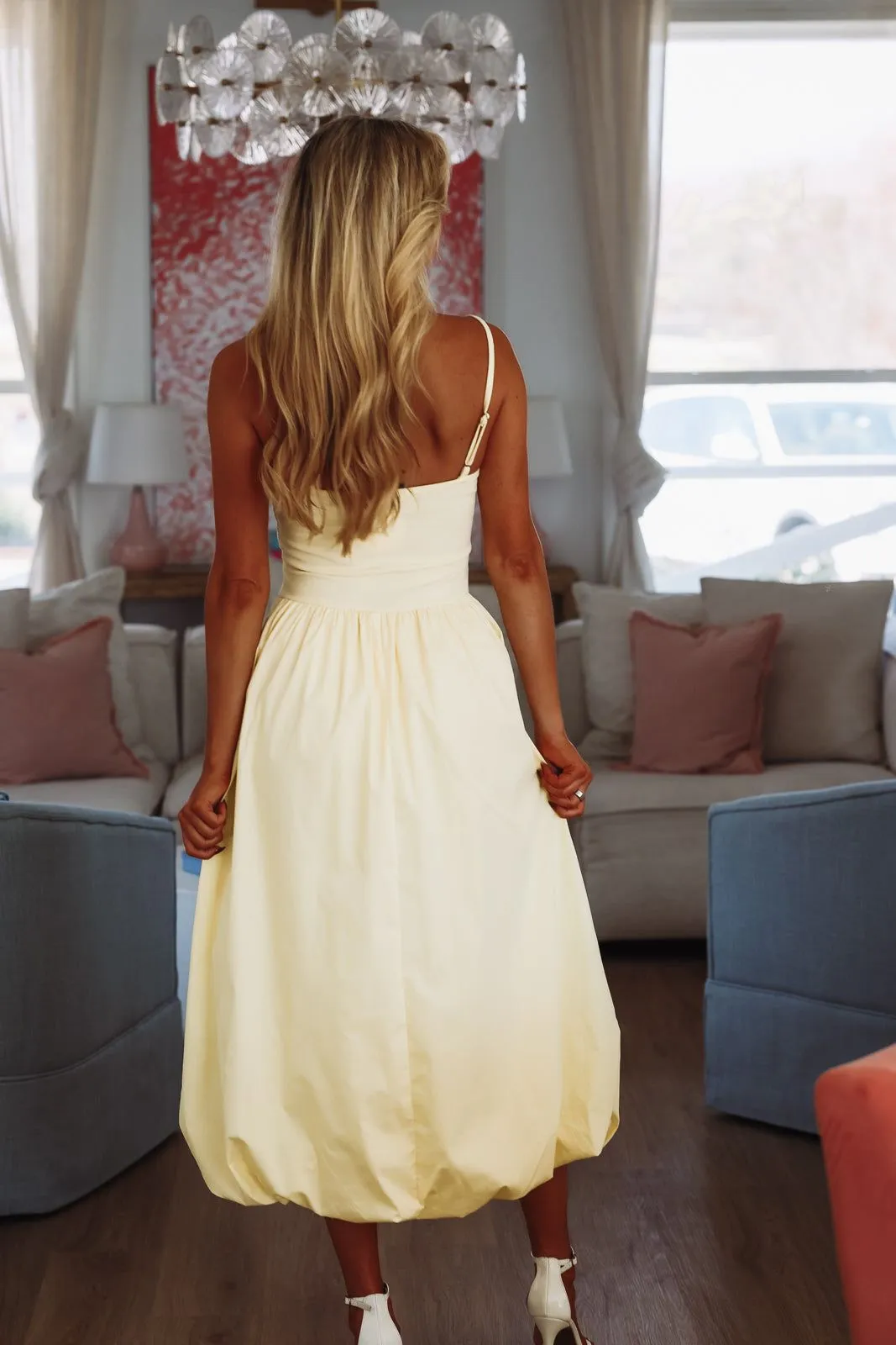 It's a Good Day Maxi Dress - Yellow sold by Hazel & Olive product image thumbnail 4