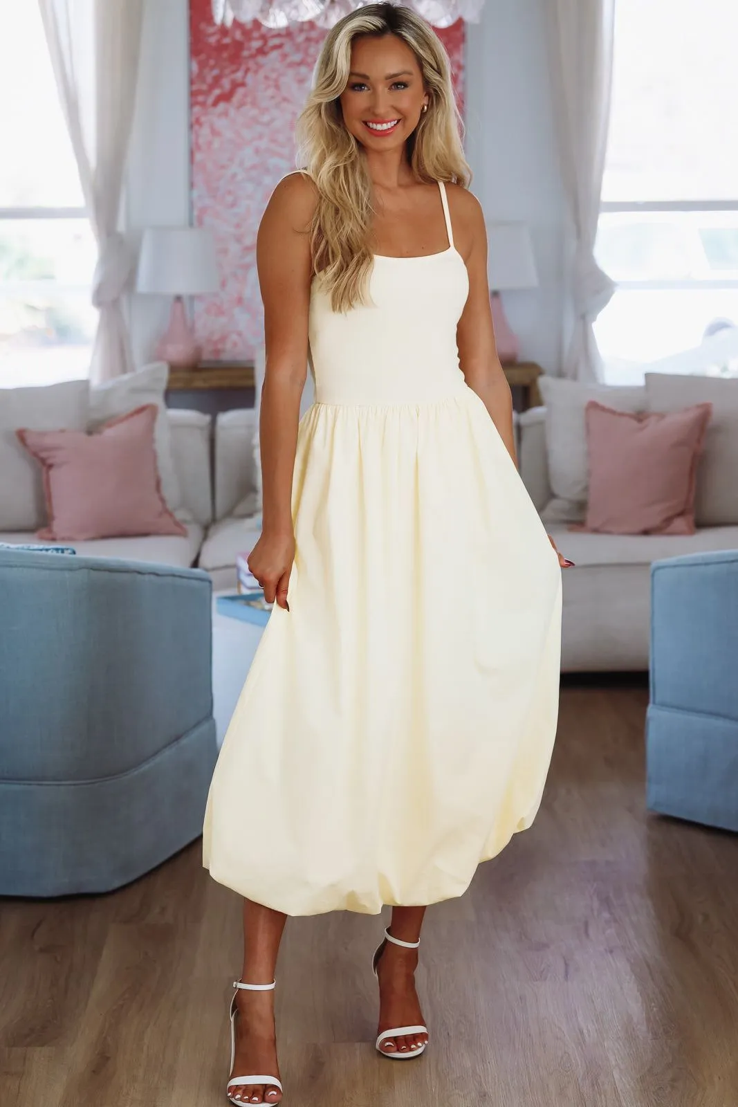 It's a Good Day Maxi Dress - Yellow sold by Hazel & Olive product image thumbnail 2