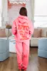 It Costs Nothing To Be A Nice Person Sweatpants By Mayfair Group - Pink sold by Hazel & Olive