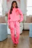 It Costs Nothing To Be A Nice Person Sweatpants By Mayfair Group - Pink sold by Hazel & Olive
