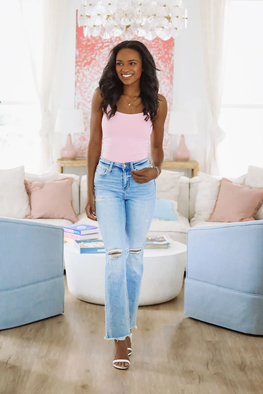 Lia High Rise Jeans - Medium Wash sold by Hazel & Olive product image thumbnail 2