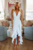 Dew Drops Maxi Dress - Blue sold by Hazel & Olive