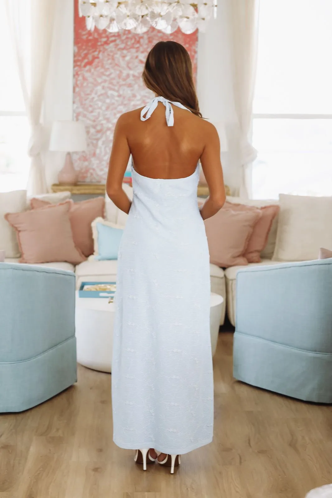 Desert Twilight Maxi Dress - Blue sold by Hazel & Olive product image thumbnail 3